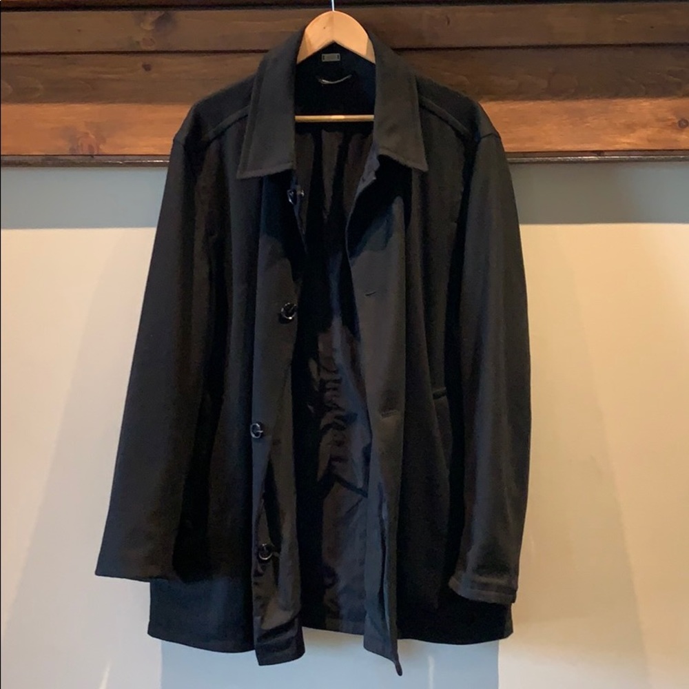 Reversible spring fall dress/rain coat .